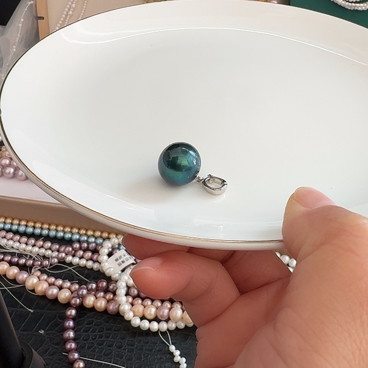 耳饰合金淡水珍珠