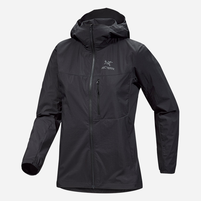 【大促C】ARC'TERYX/始祖鸟女款Squamish Hoody轻薄透气风壳防晒服