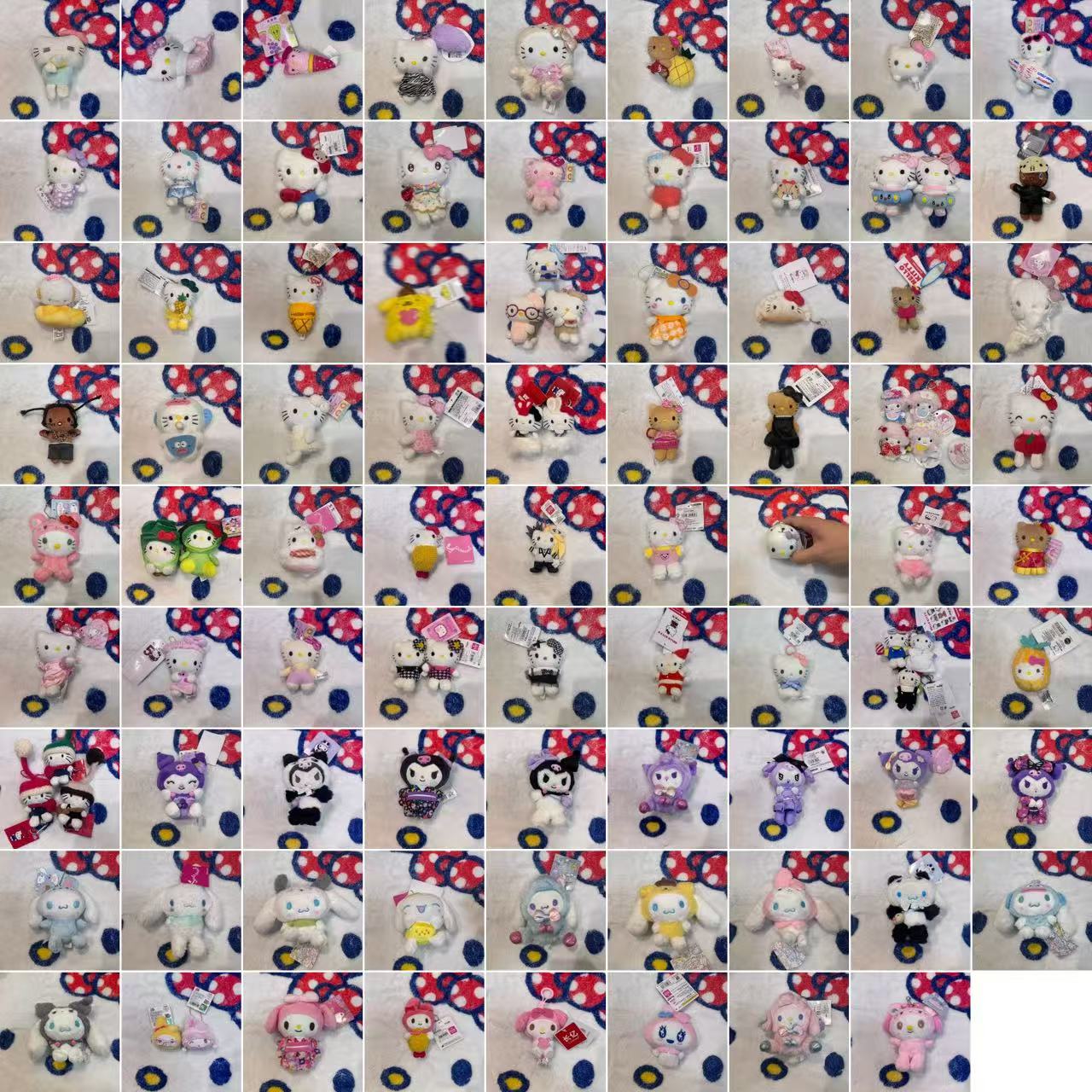 捡漏！！！美美库库KT毛绒玩具包包挂件