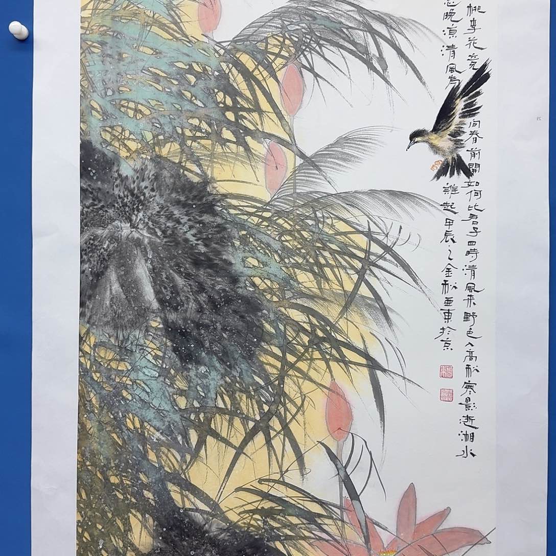 国画多次参加国内外大型展览交流