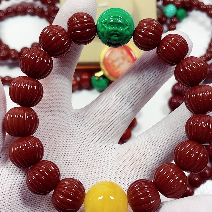 猴头核桃吊坠猴头