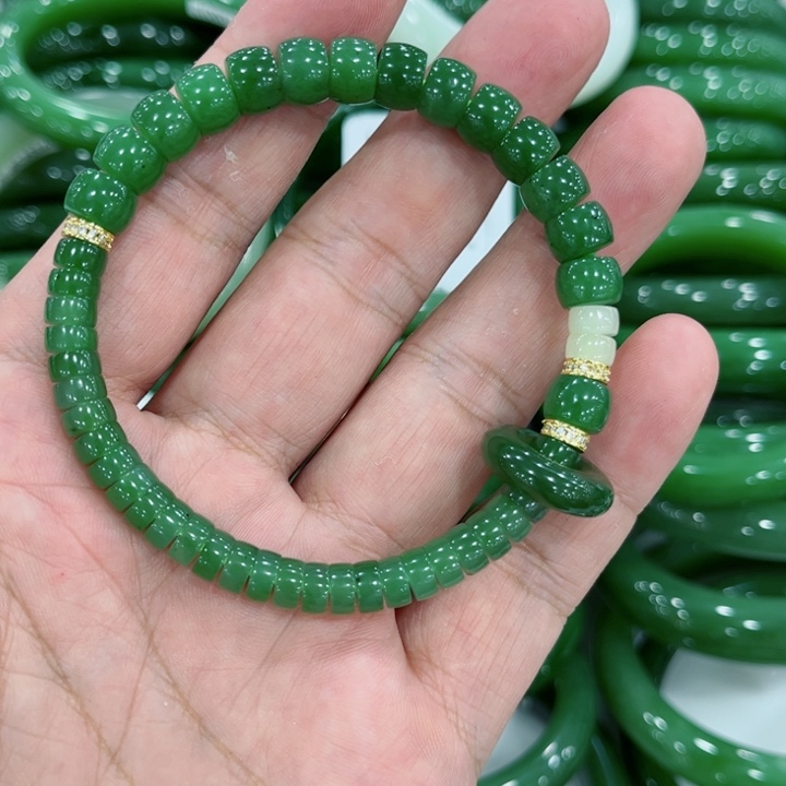 手链未镶嵌和田玉