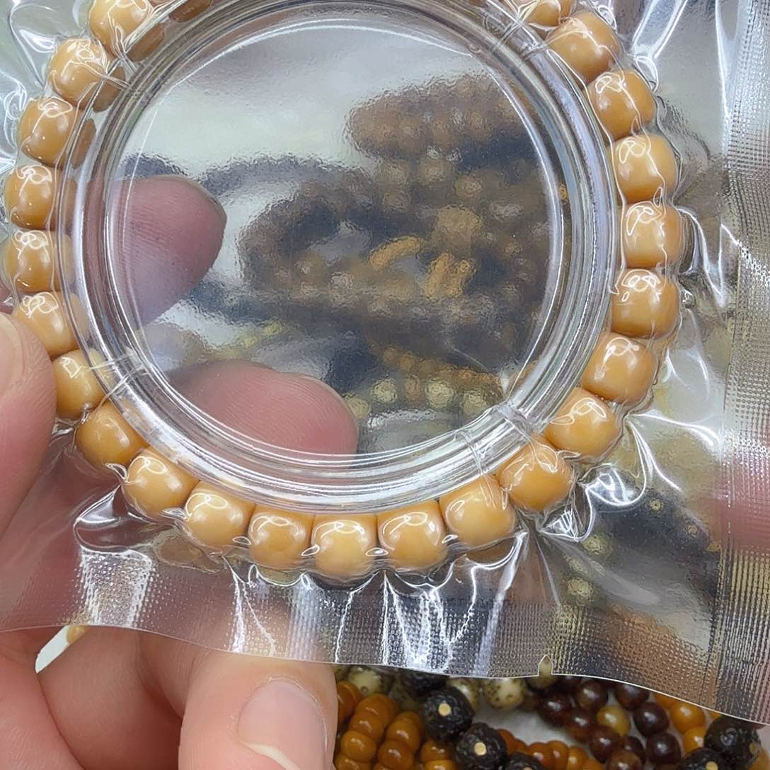 星月菩提手串70龙脊菩提单圈8×7