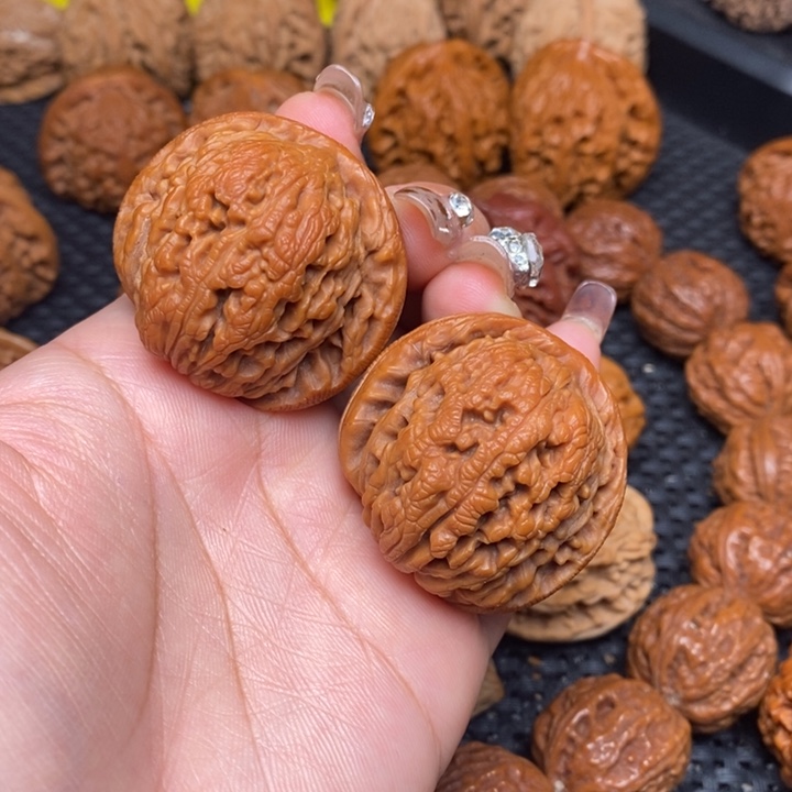 吊坠文玩核桃秦岭野生41