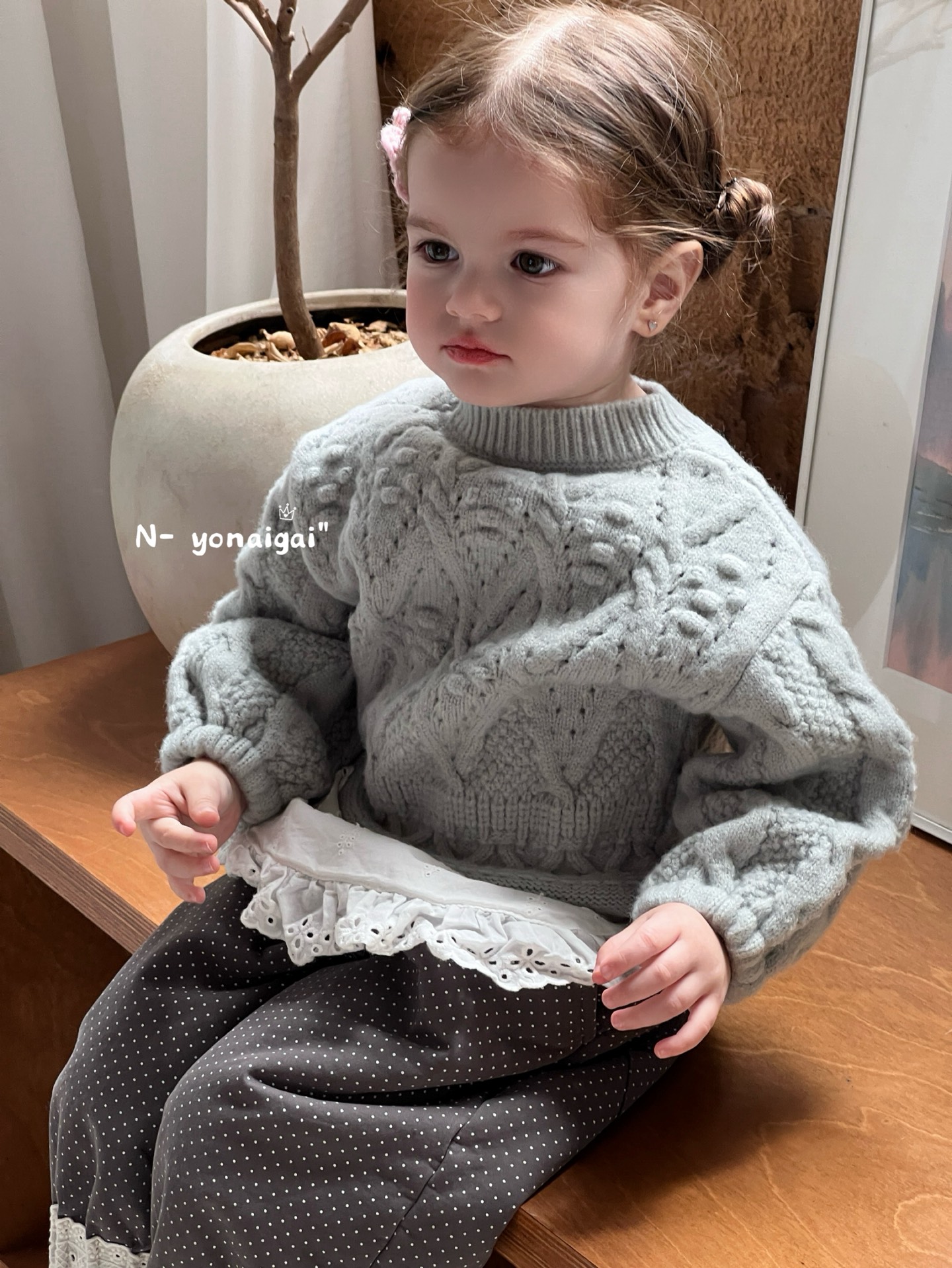 NG--18255--韩版毛衣--蓝色--NO退NO换