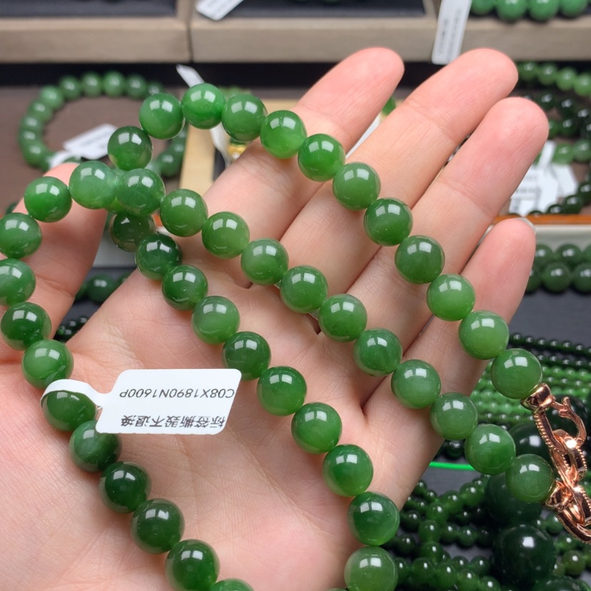 【闪购商品】和田玉（碧玉）未镶嵌颈饰铃****?