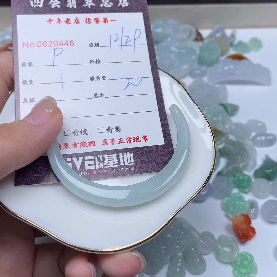 颈饰未镶嵌翡翠P***y