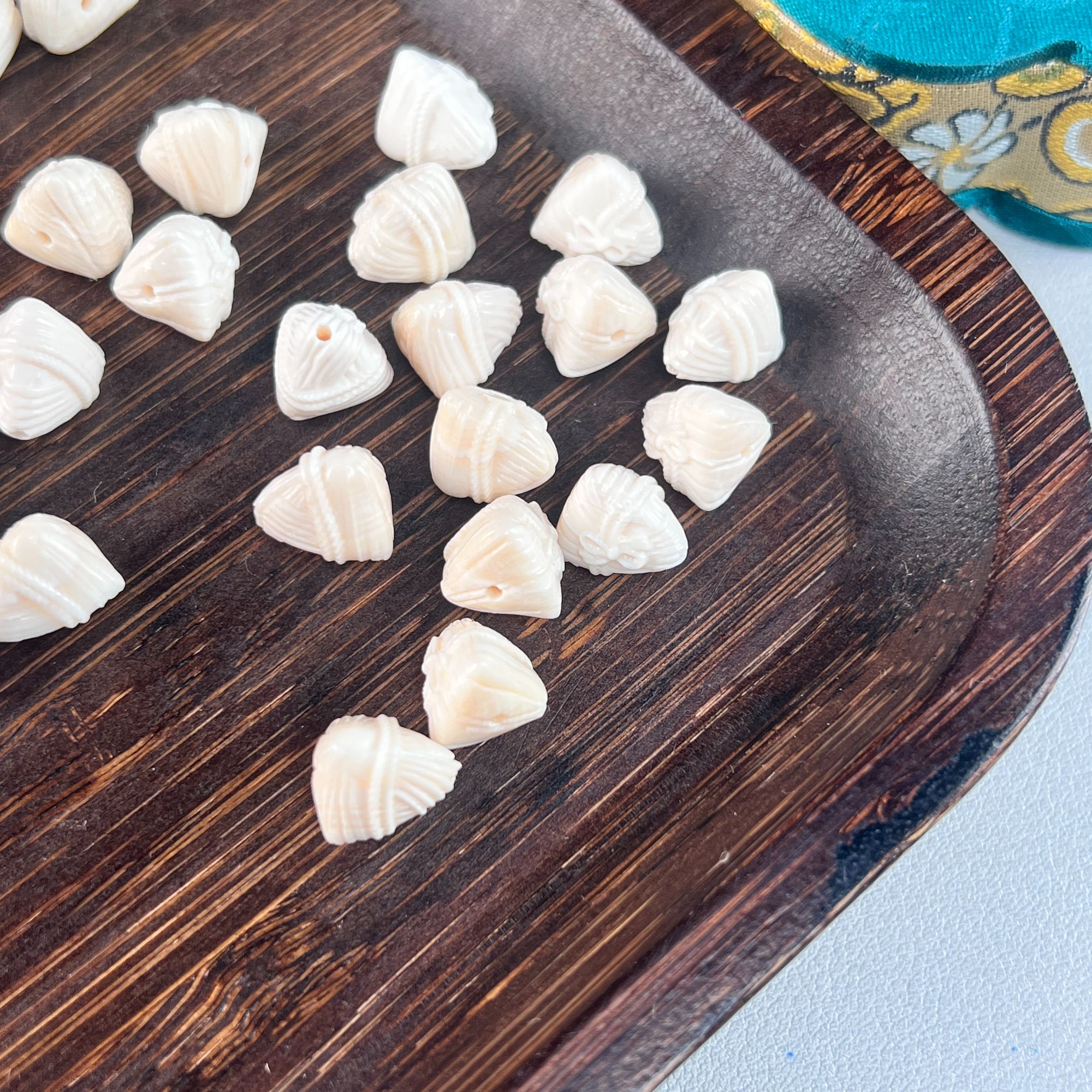 【C411-C440】猛犸牙珠宝首饰配饰半成品