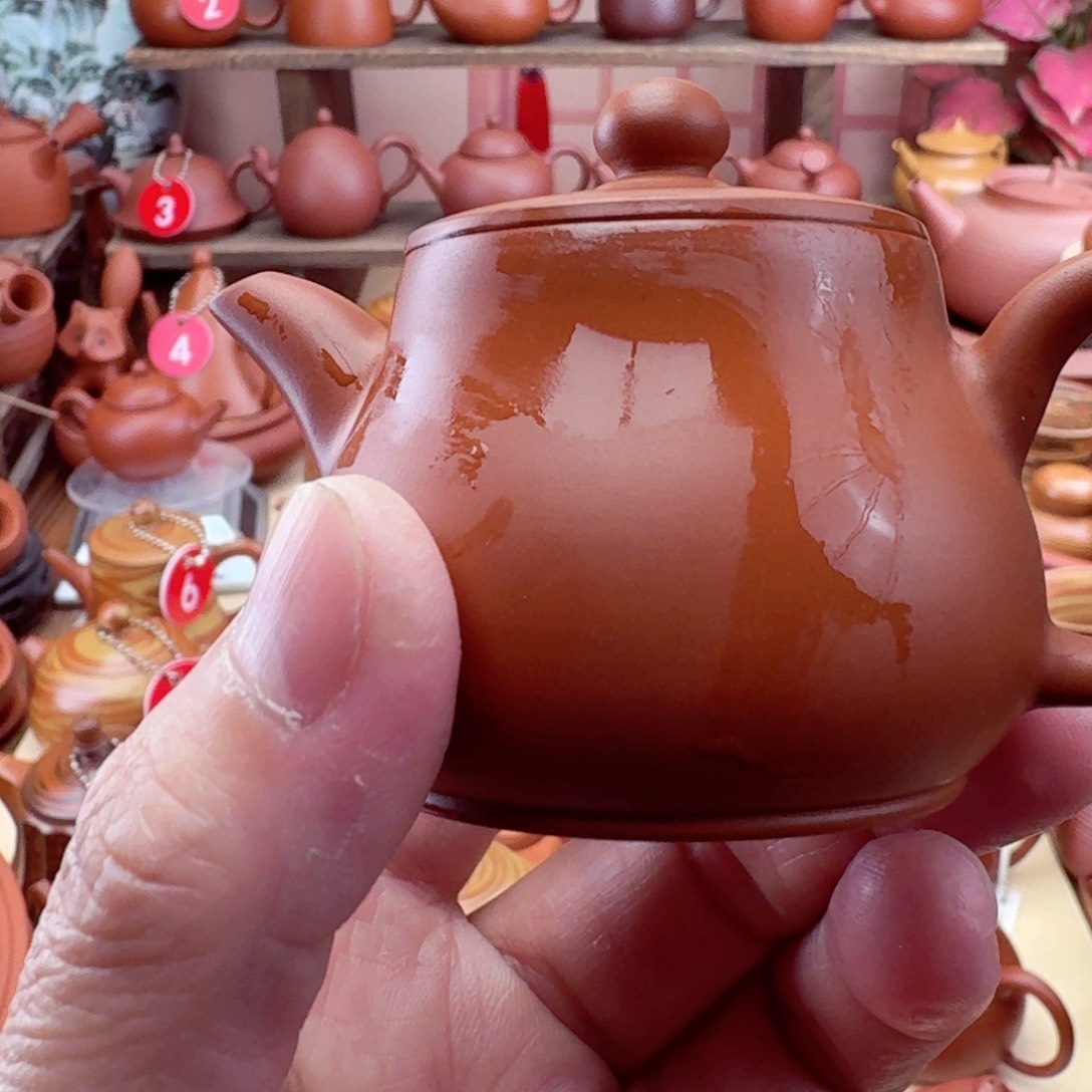 紫砂茶壶小朝阳65 CC手拉