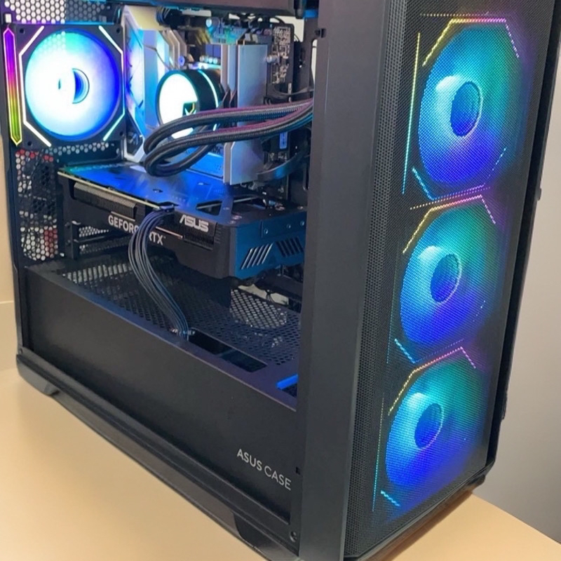 【R7 9700X+5060Ti16G】游戏设计直播电竞DIY水冷电脑