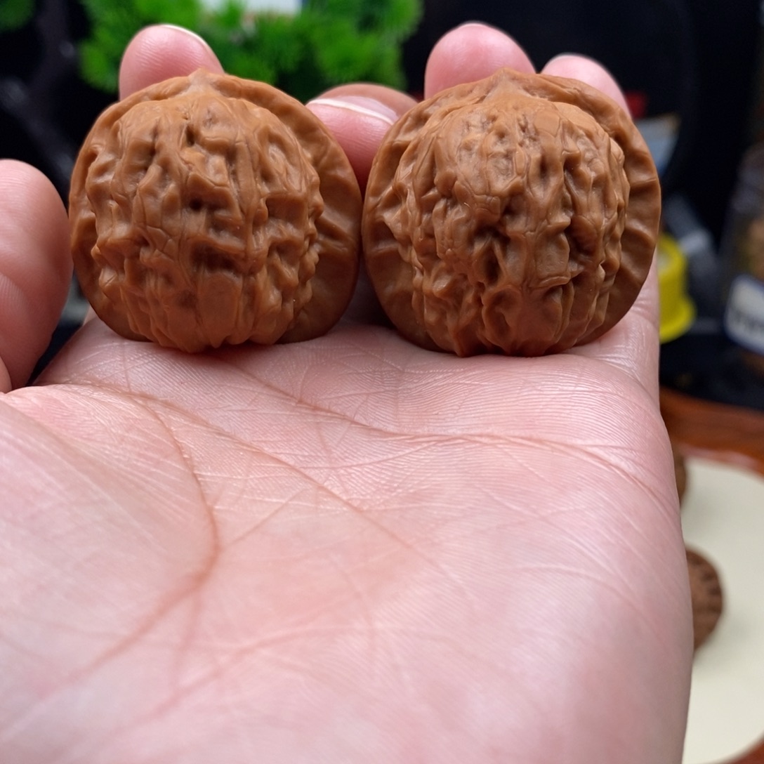 文玩核桃把件石门元宝37.5