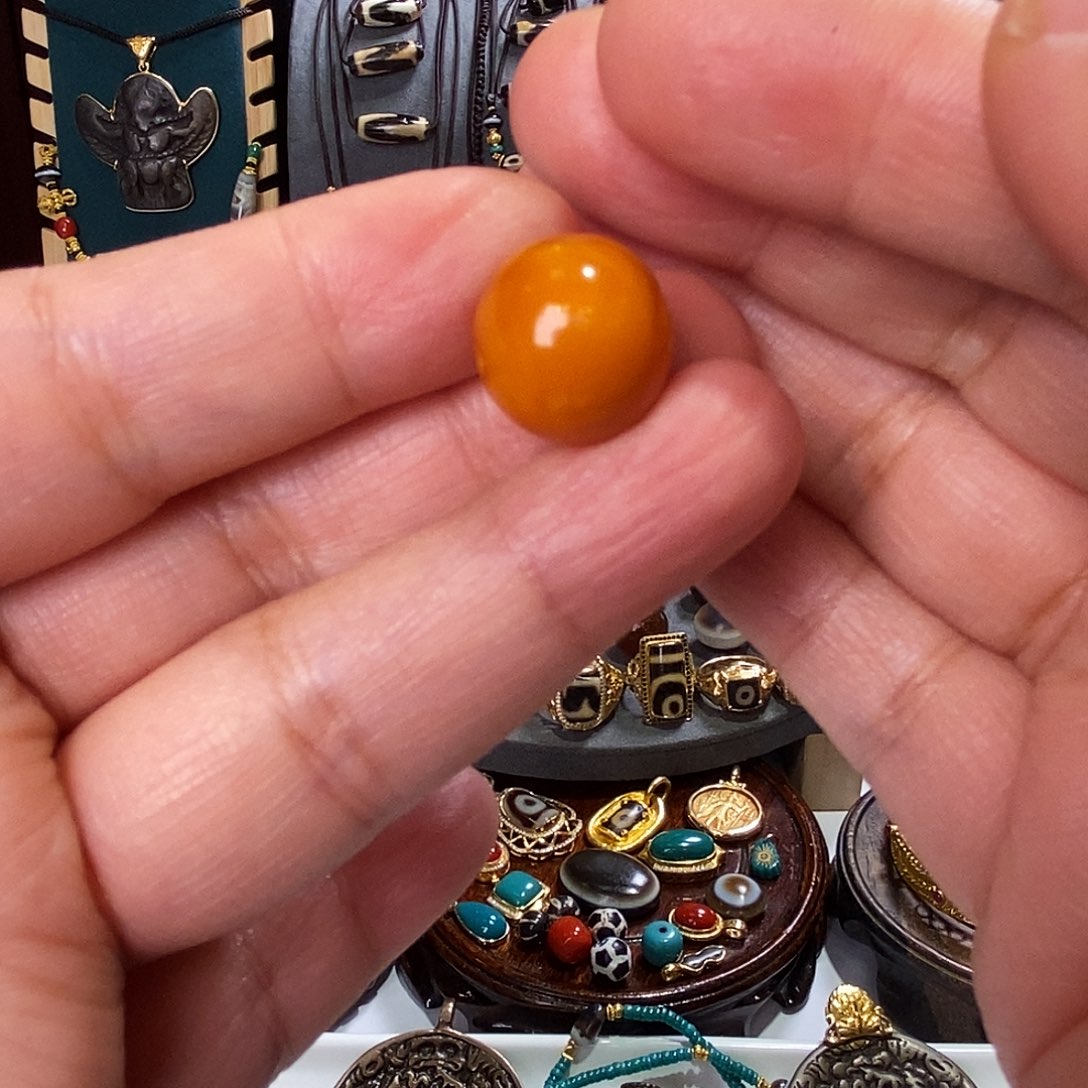 琥珀裸石未镶嵌大*户