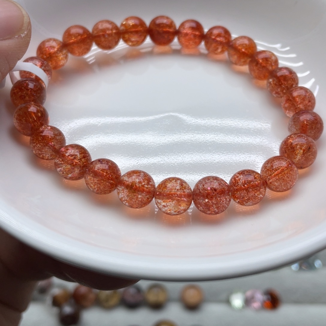 未镶嵌手链长石金太阳