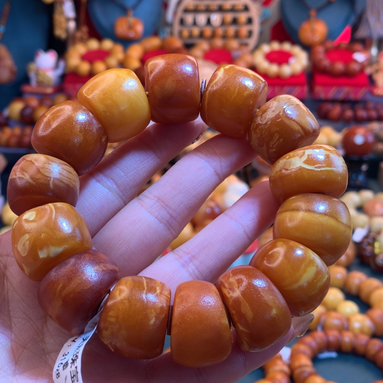 【闪购商品】蜜蜡手串未镶嵌蜜蜡手串