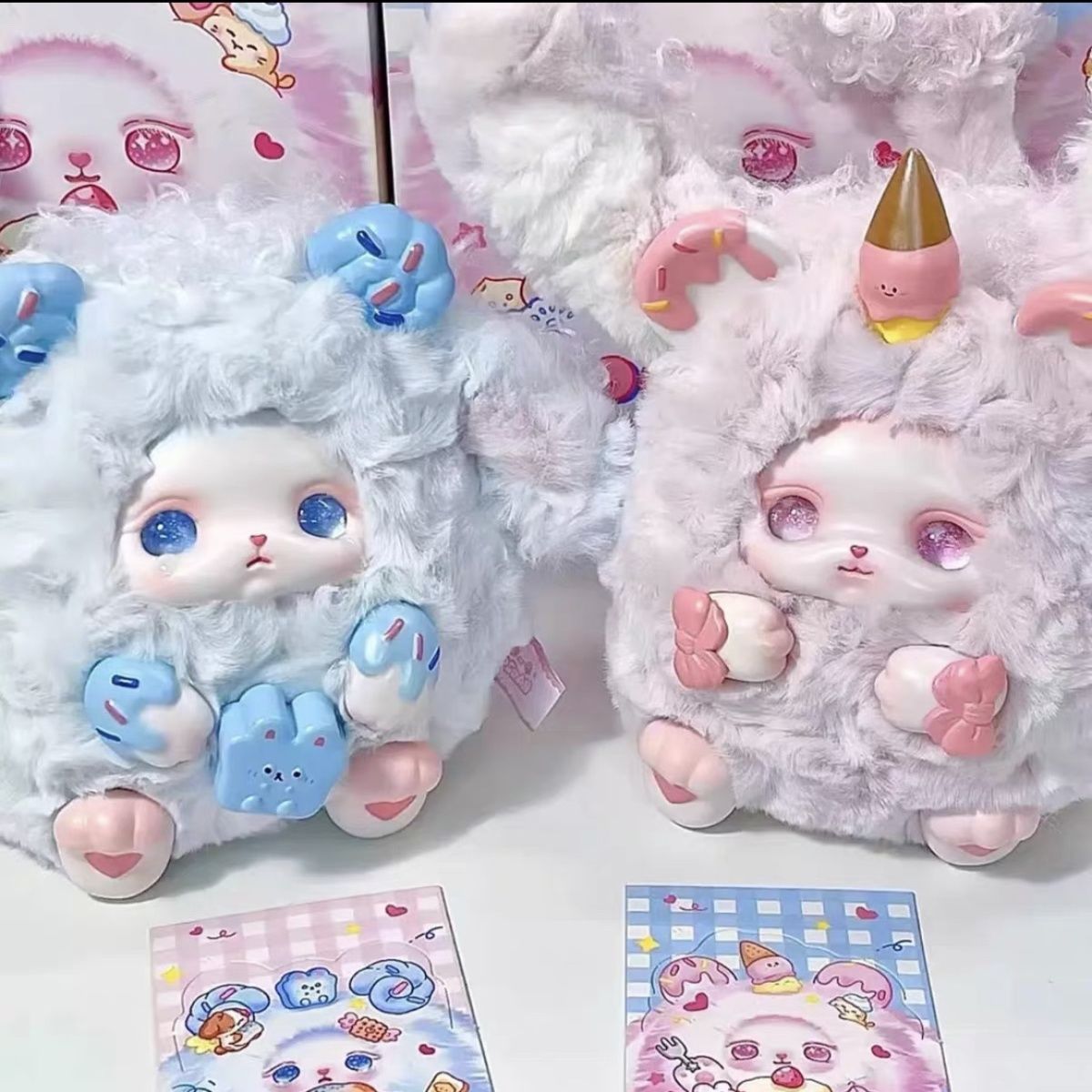 【 直播拆拆一拍一】洛洛安告白甜品系列潮玩毛绒盲盒超萌礼物摆件