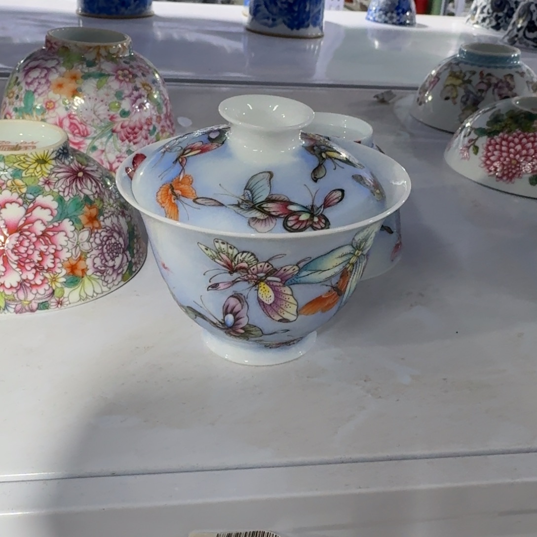 好***花摆件瓷瓷言所老曹甄选好瓷