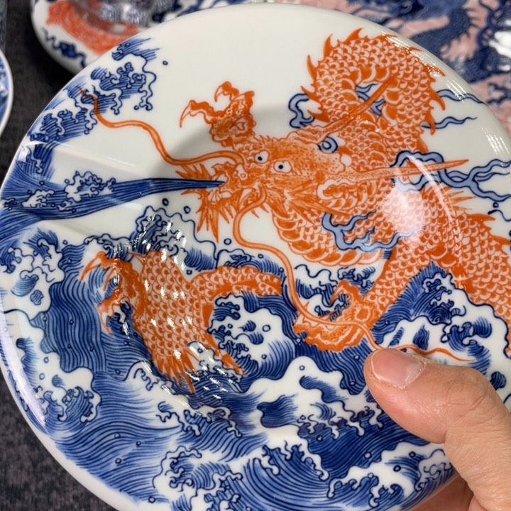 ?***财景德镇手工手绘陶瓷