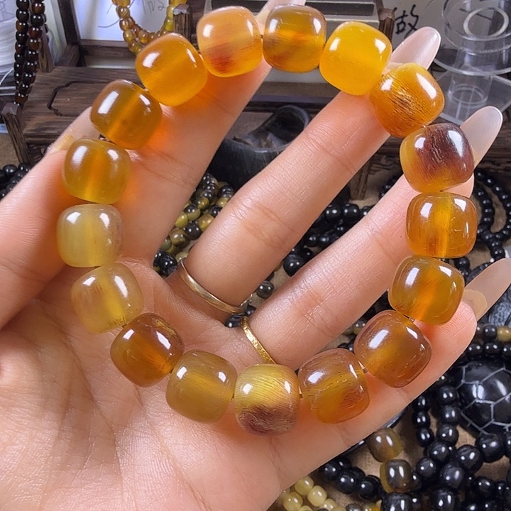 谈***南木质非金属1.4满血手串