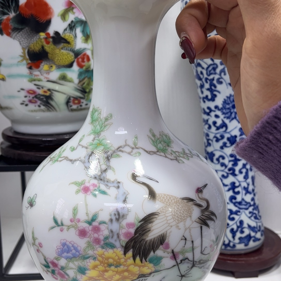 景德镇陶瓷花瓶摆件