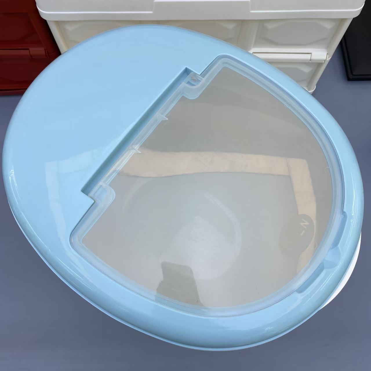 （开播福利）小巨蛋20斤米桶1个家用厨房必备轻奢现代【汤家限定】