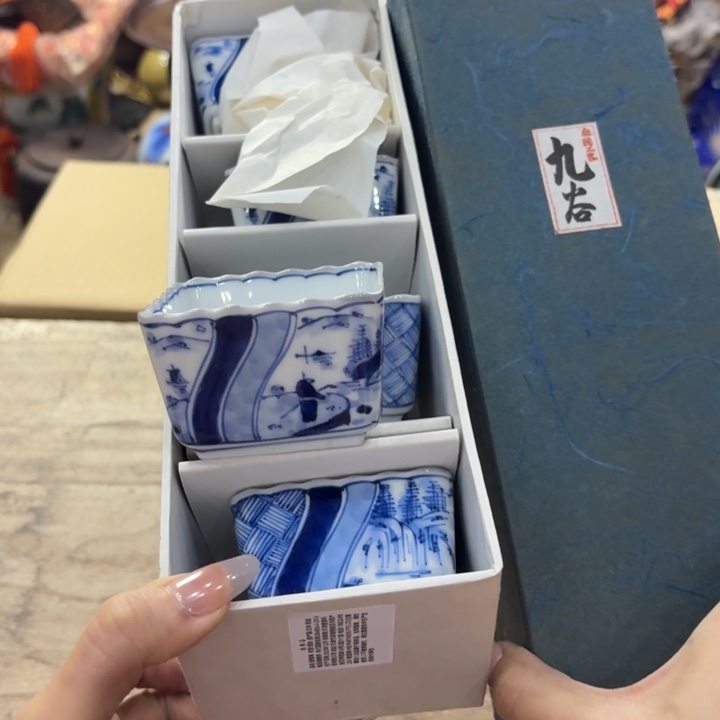 陶瓷古美术置物摆件