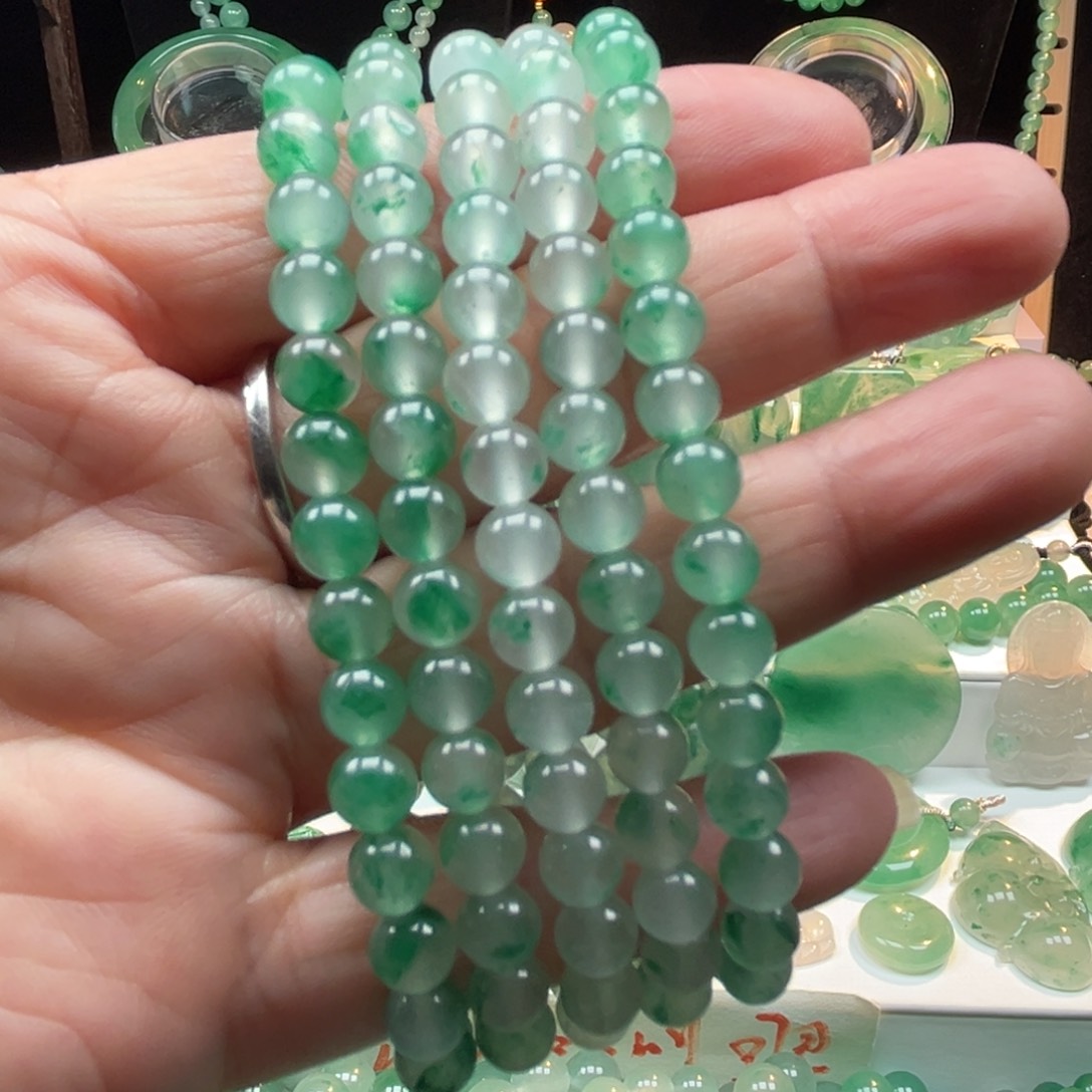 石英质玉手串合金