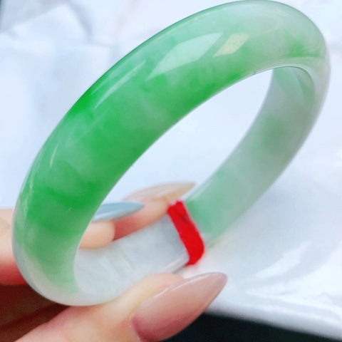 未镶嵌手镯翡翠53圈口882452