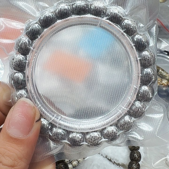 星月菩提手串400高端黑灰星月菩提10桶单圈