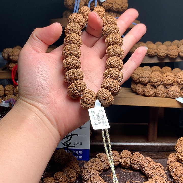 金刚菩提手串菠萝蜜夹板全品20mm