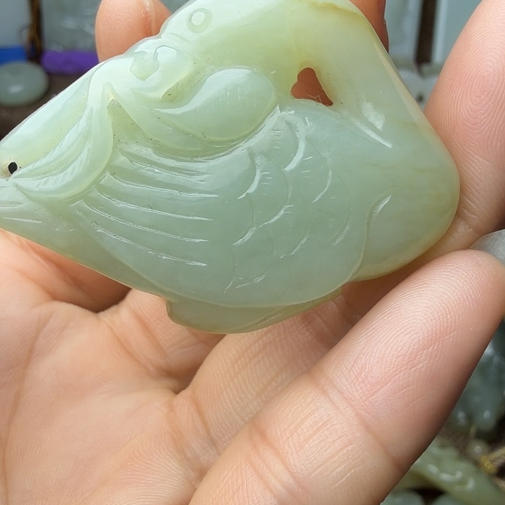 和田玉（糖玉）未镶嵌挂件