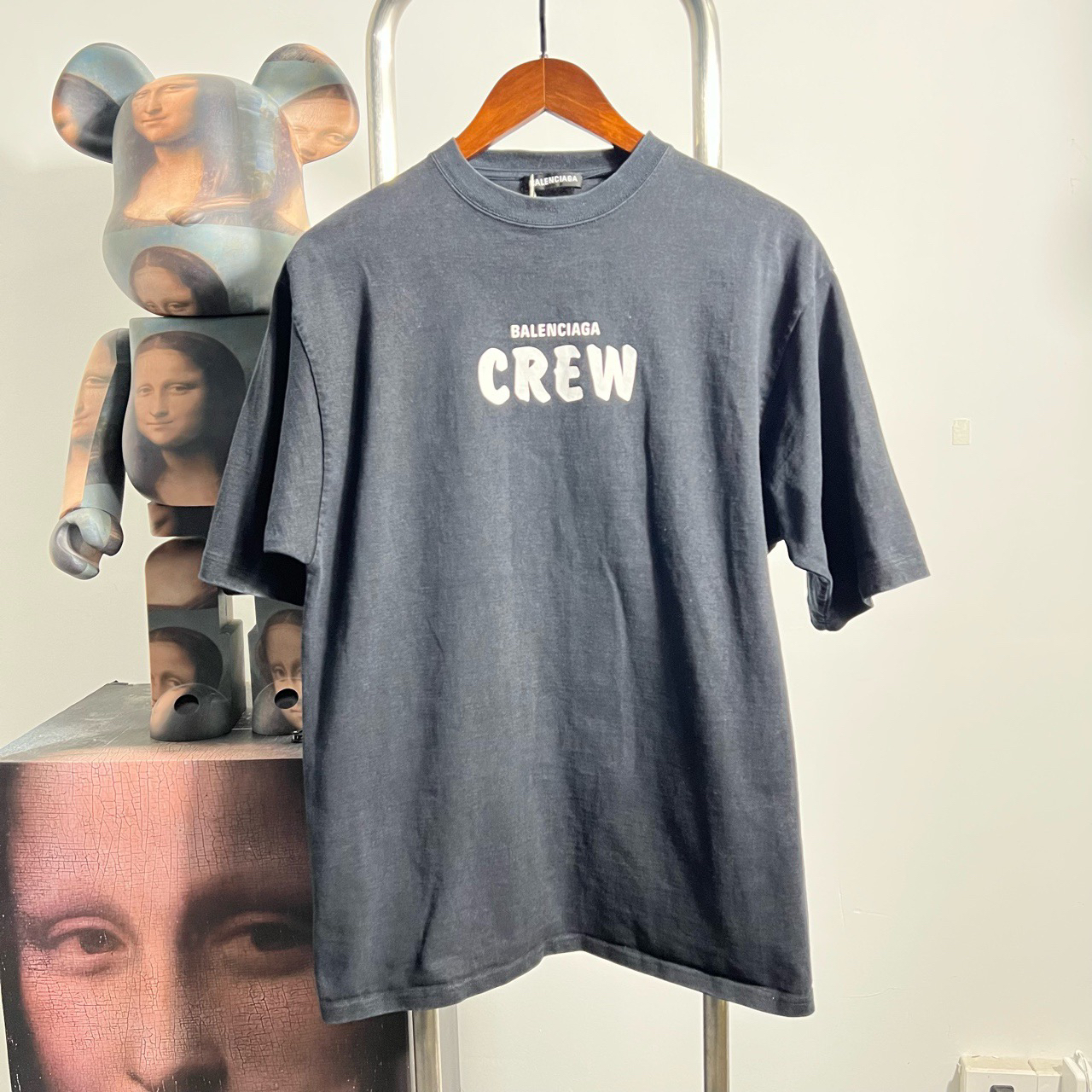 99新 Balenciaga/巴黎世家 crew短袖 P0506 XXS 长72 胸51 编码2