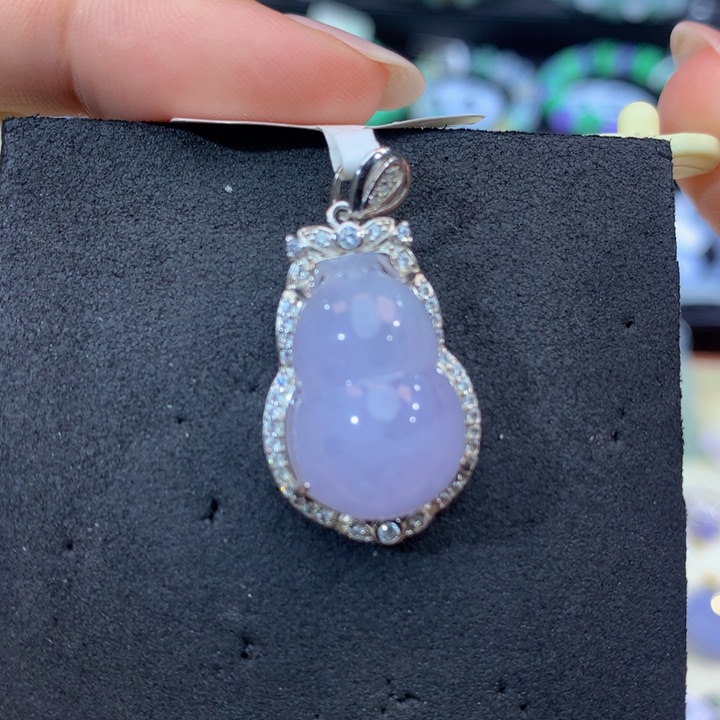 银S925镶嵌手链翡翠翡翠