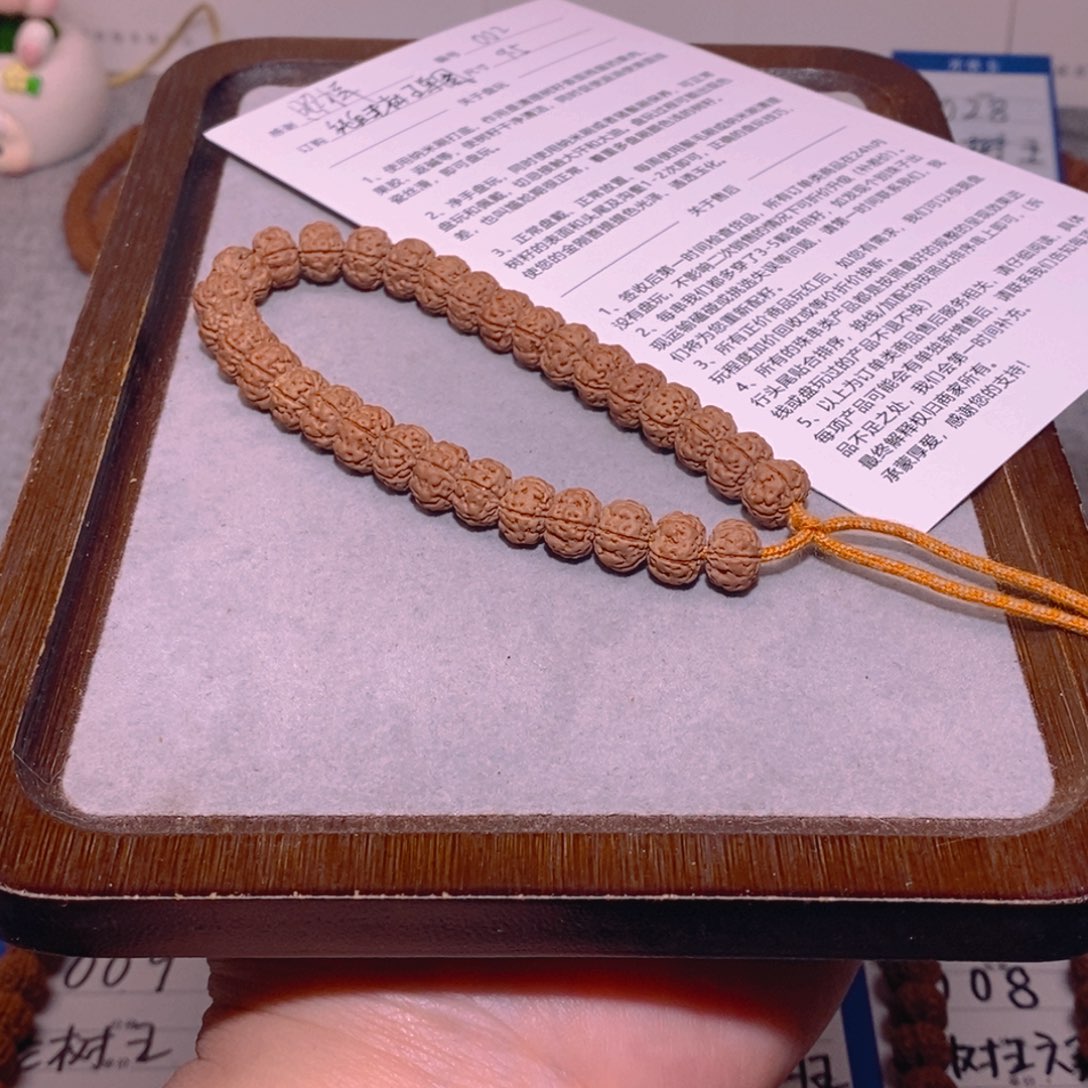 金刚菩提吊坠照*。002纯血老树王5s 单圈9.5