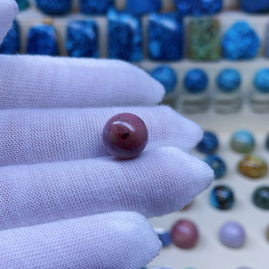 绿松石未镶嵌颈饰尺寸卡11.5