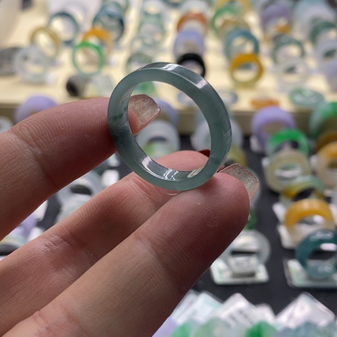 翡翠戒指未镶嵌翡翠戒指26