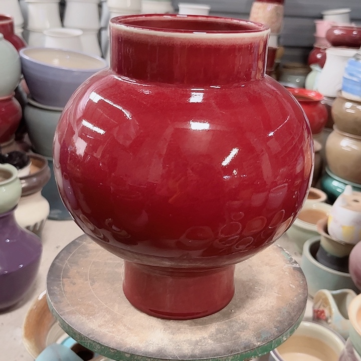 瓶口12高25无孔景德镇陶瓷满29包邮