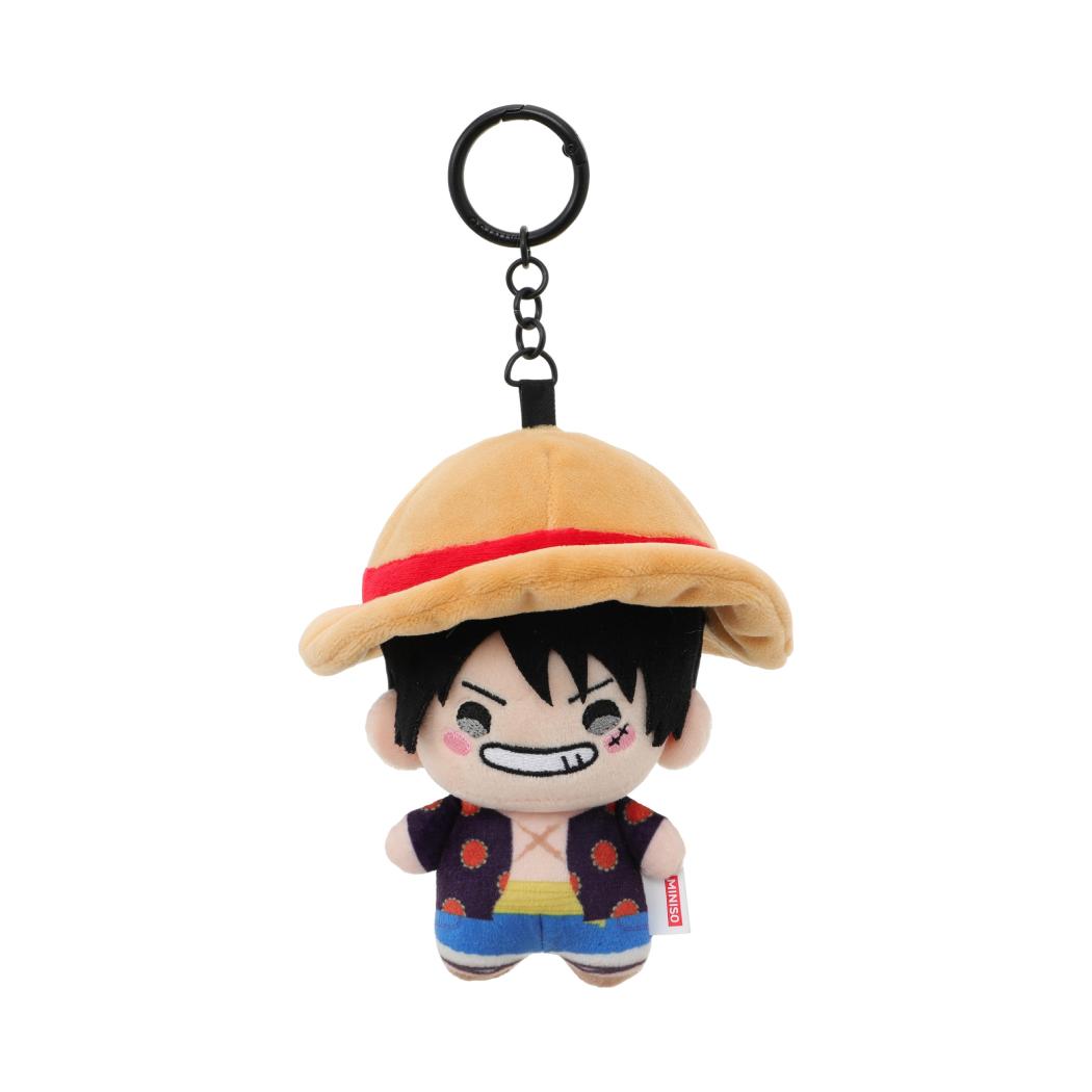 【名创优品X海贼王联名】One Piece航海王毛绒玩偶挂件(路飞)