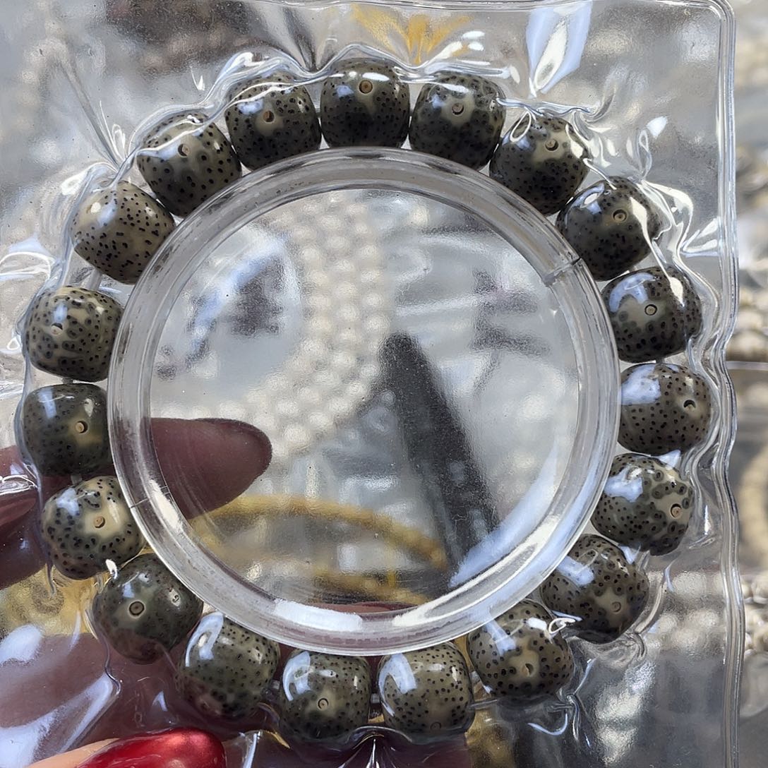 星月菩提手串大尺寸青花手串12/11一物一图