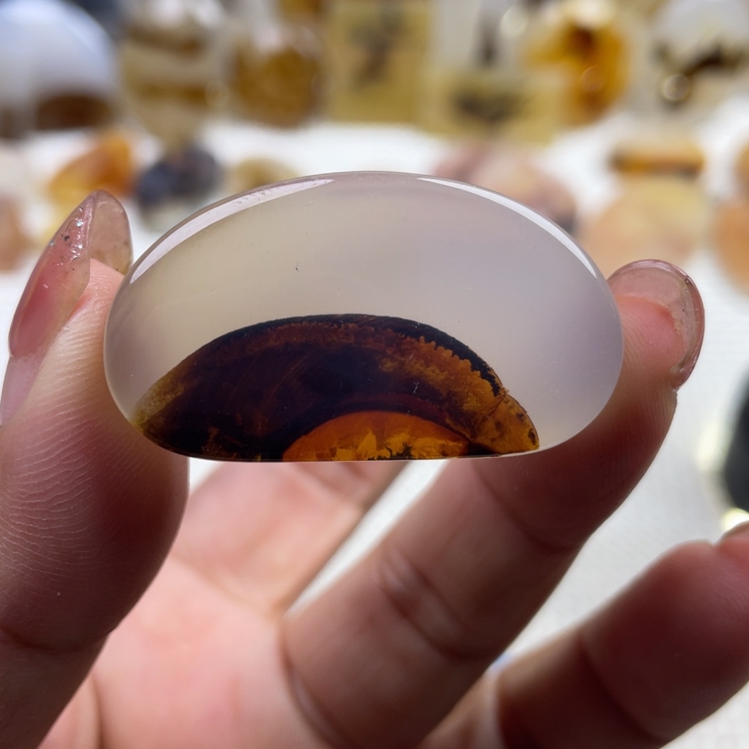 玛瑙/玉髓未镶嵌颈饰