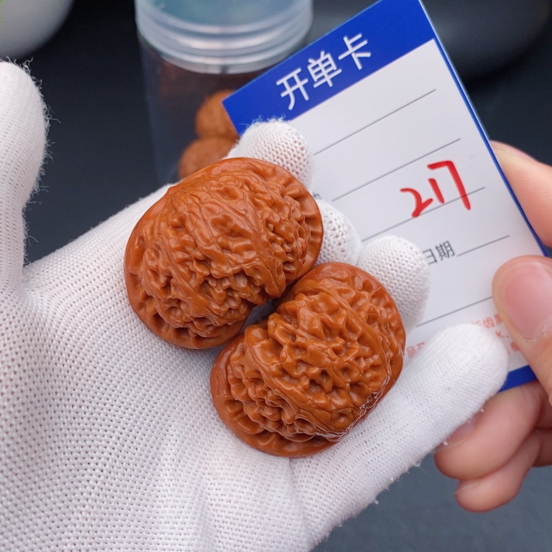 文玩核桃把件42宫灯217