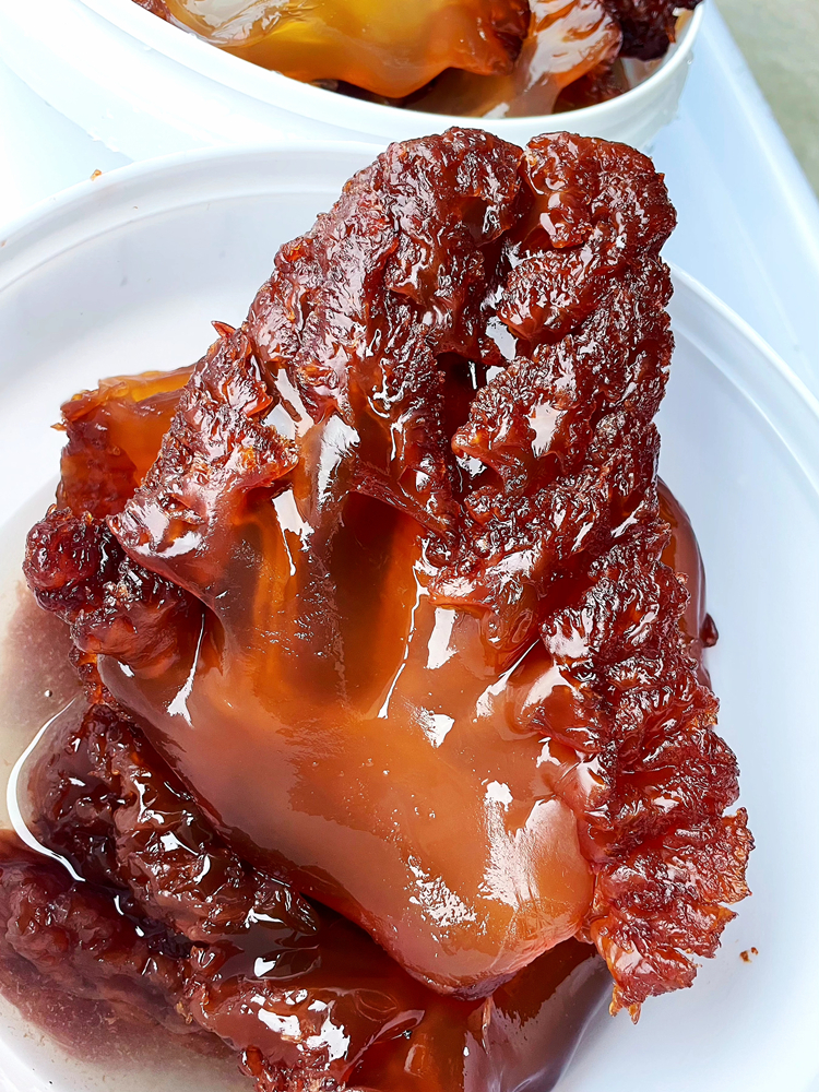 海蜇角盐渍非即食凉拌菜爽脆天然海蜇海鲜