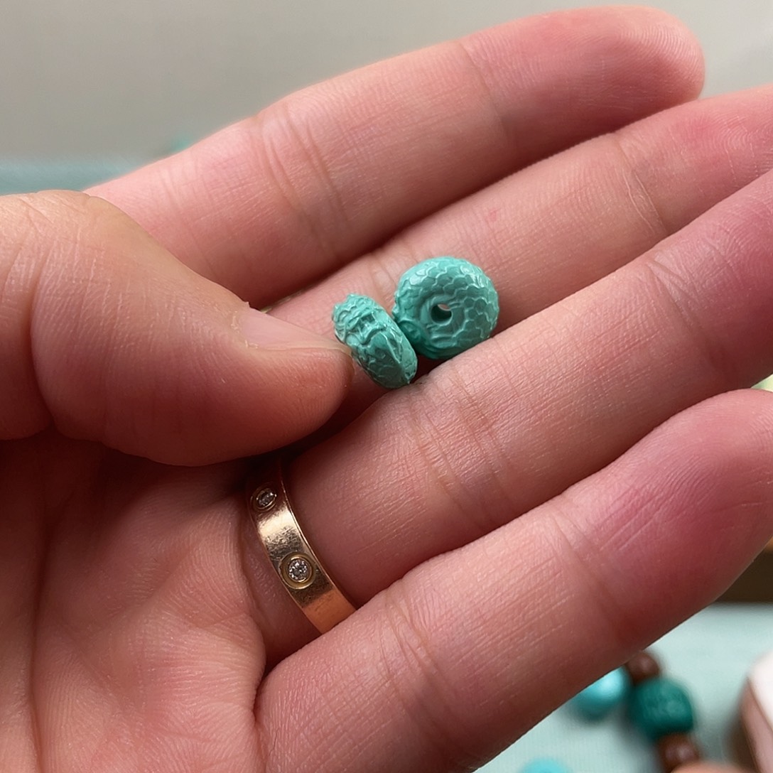 原生态湖北松配饰尺寸10