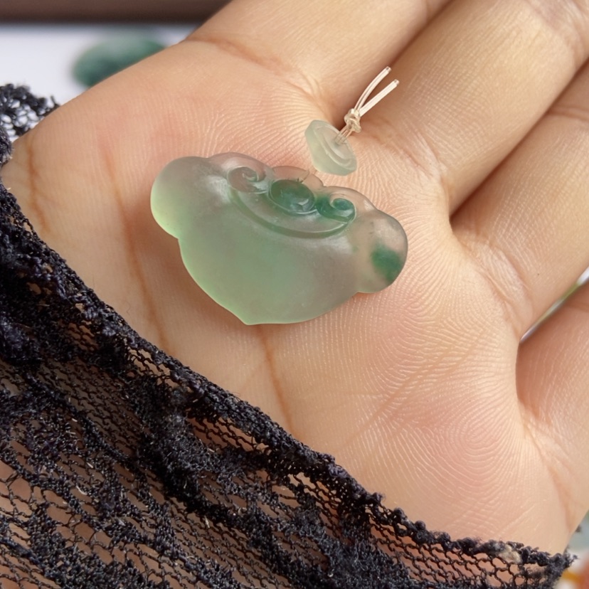 【闪购商品】未镶嵌定制翡翠如意锁