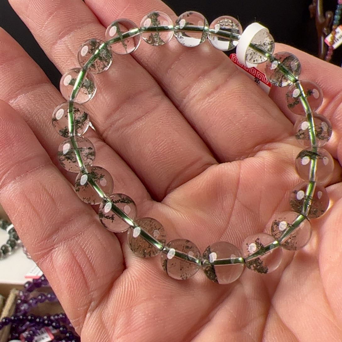 水晶手链未镶嵌绿幽灵手链9