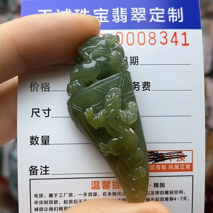 翡翠颈饰未镶嵌每天