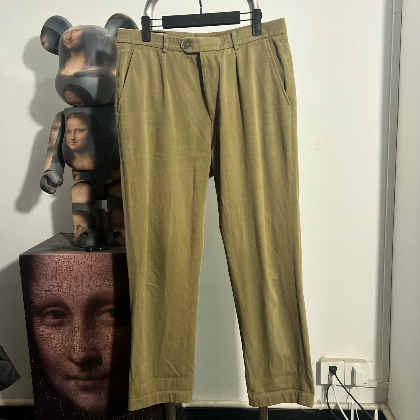 99新 GUCCI/古驰 双G长裤 AA1103 裤长103 腰围50