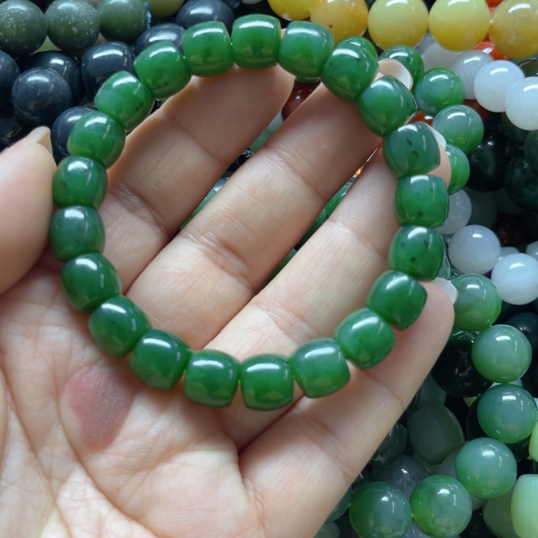 和田玉手链未镶嵌