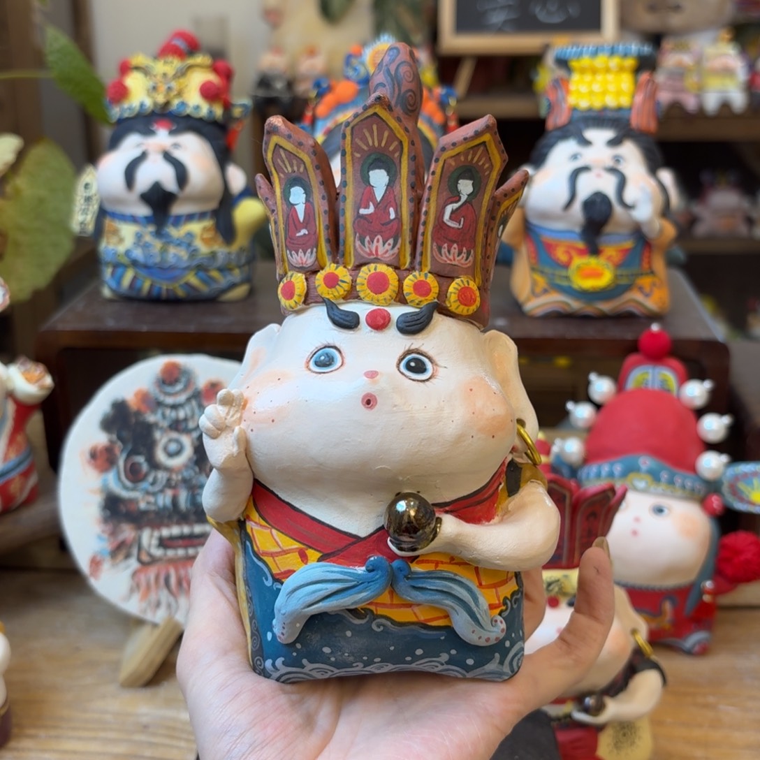 摆件手工陶艺摆件