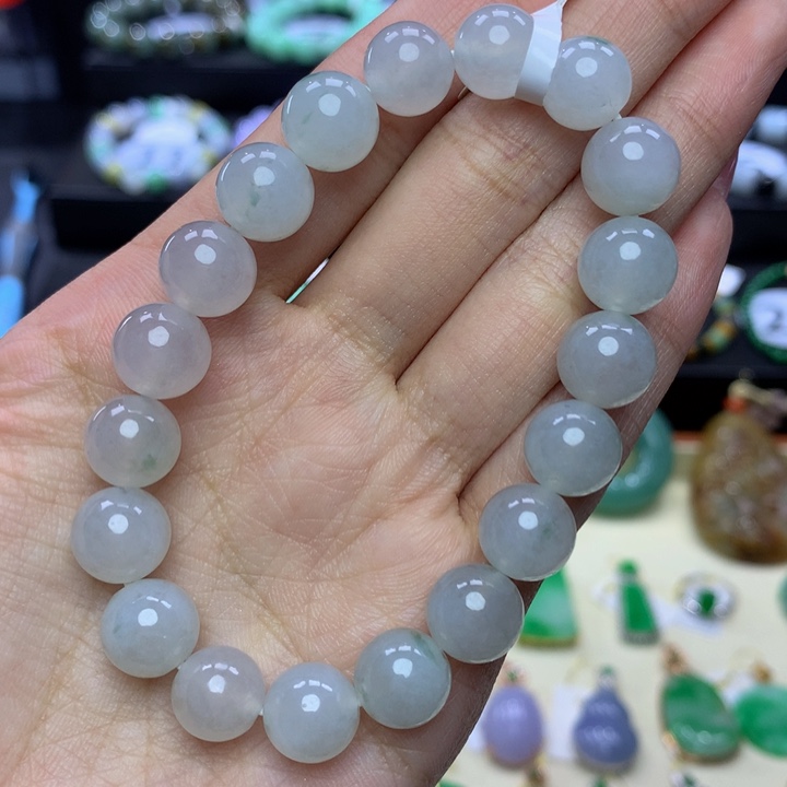 翡翠手链未镶嵌?**?翡翠