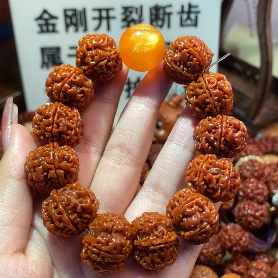 金刚菩提手串206无尘19.9